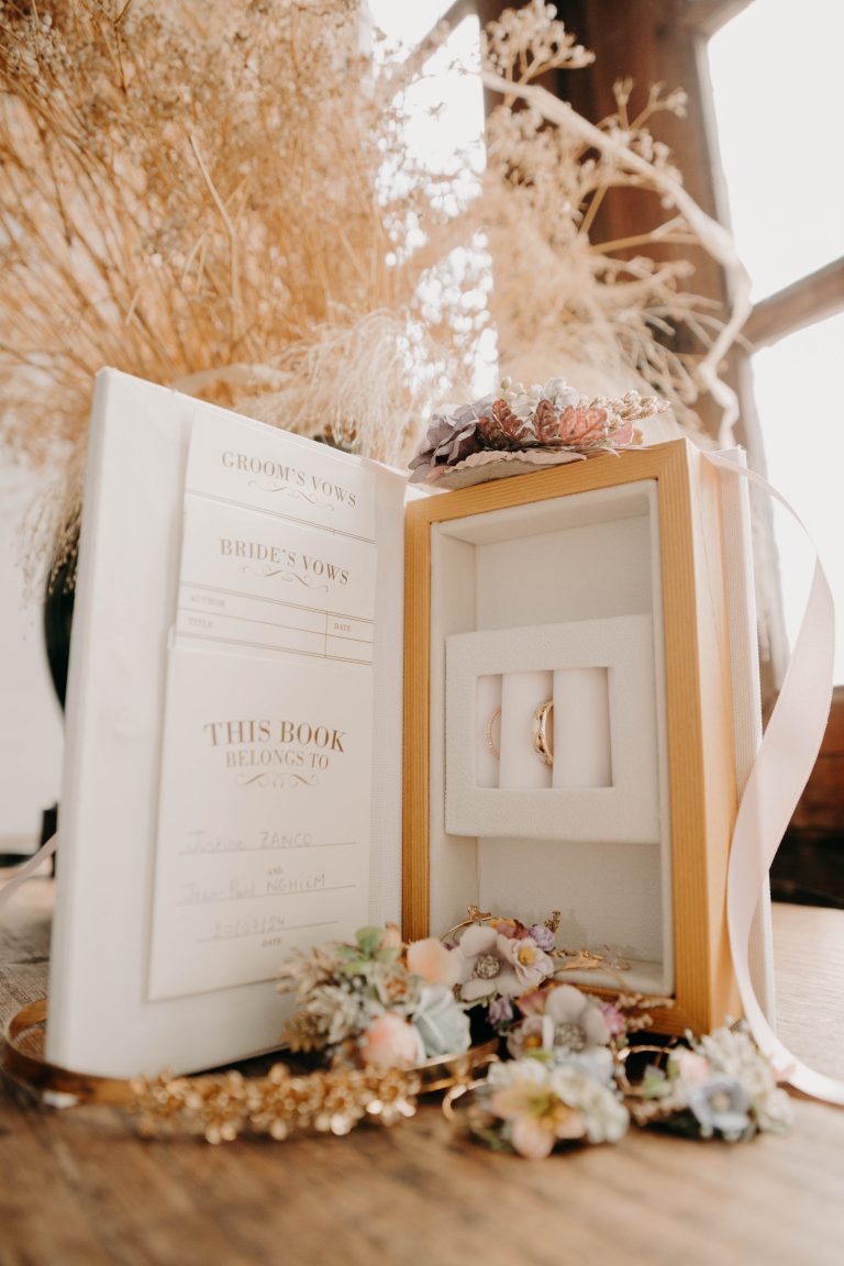 Photographe mariage, alliances