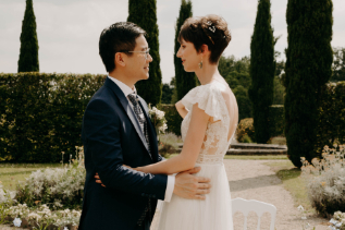 Mariés. Photographe mariage Dordogne à Jumilhac le grand